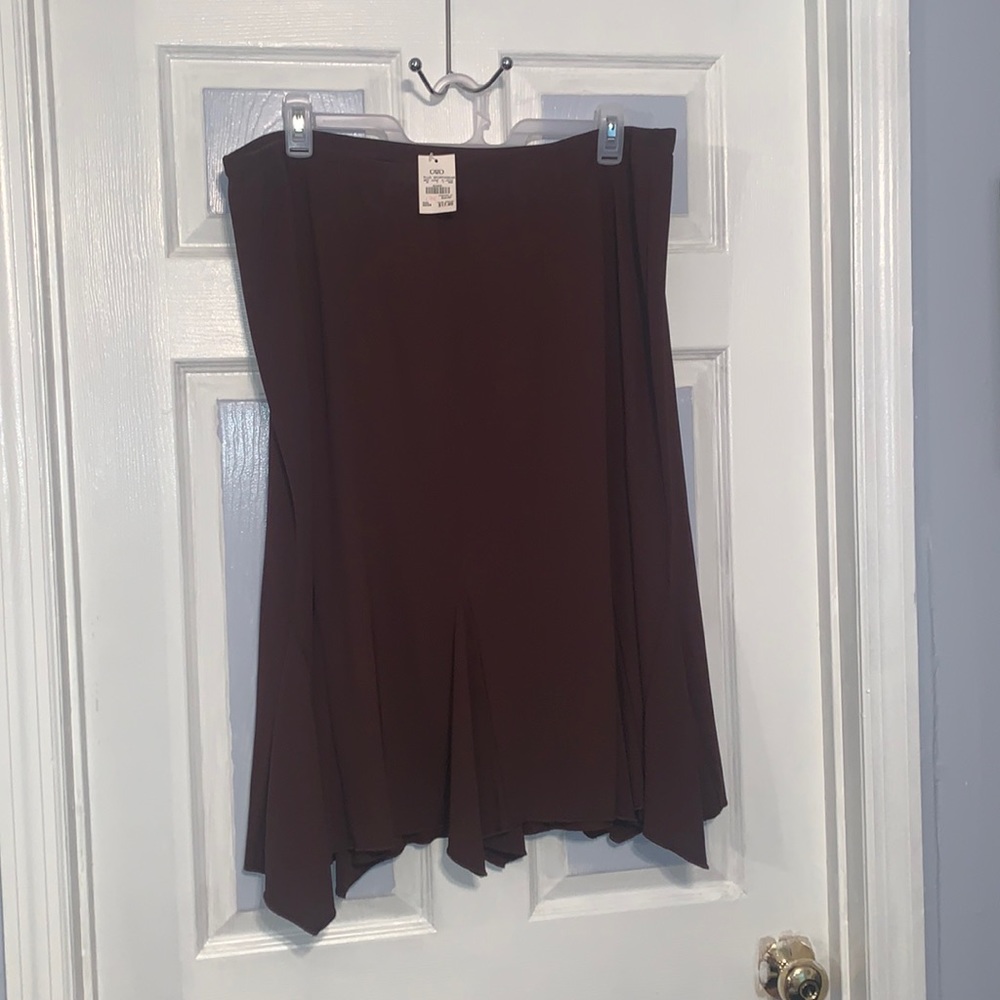 Brown skirt
